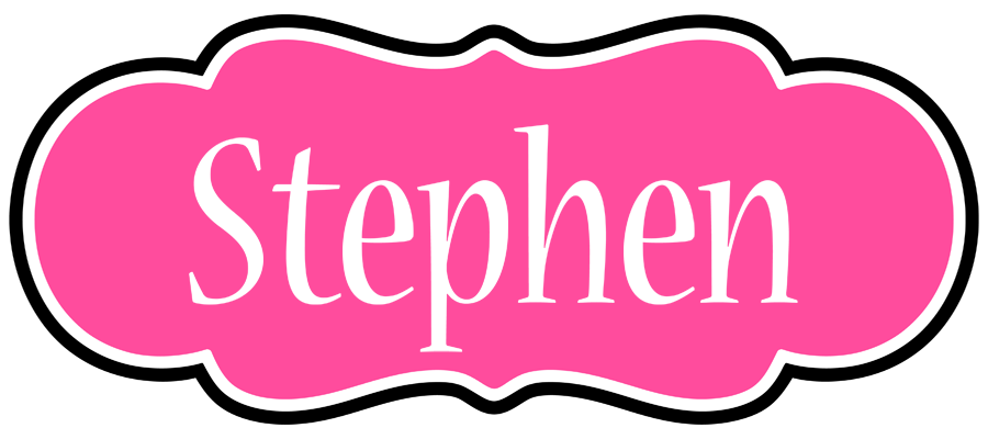 Stephen invitation logo