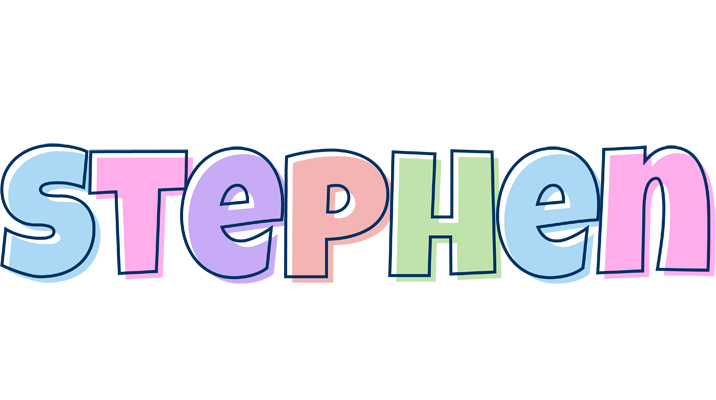 Stephen pastel logo