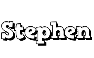 Stephen snowing logo
