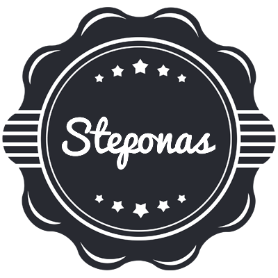 Steponas badge logo
