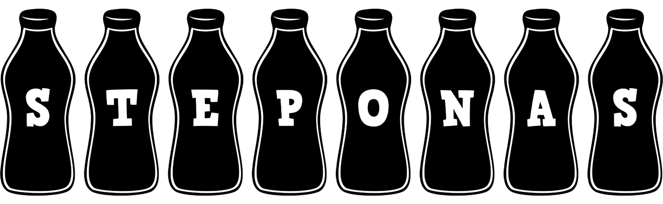 Steponas bottle logo