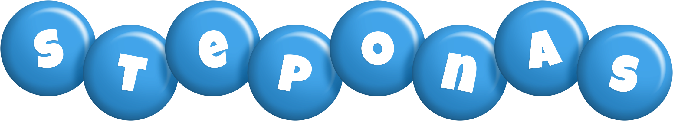 Steponas candy-blue logo