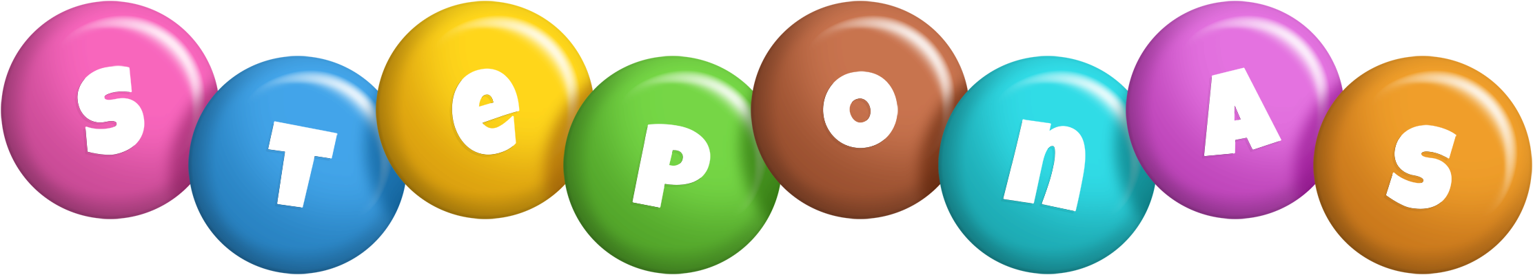 Steponas candy logo