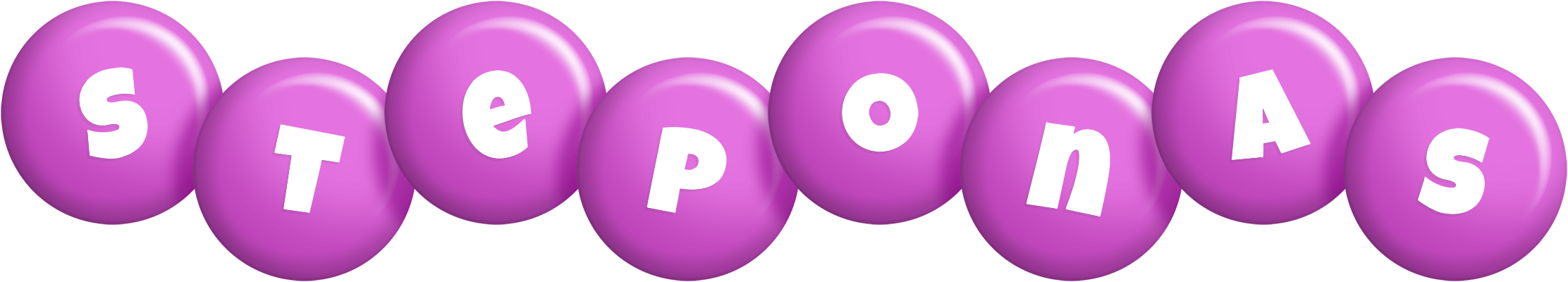 Steponas candy-purple logo
