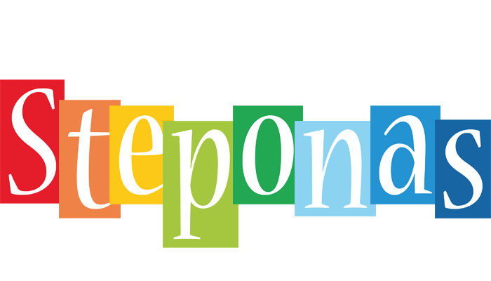 Steponas colors logo