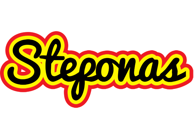 Steponas flaming logo