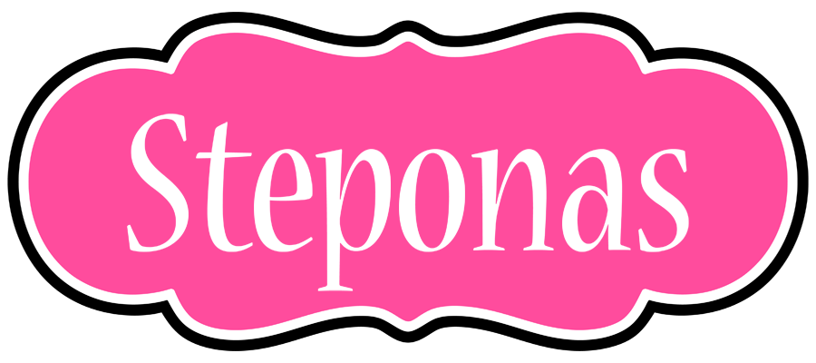 Steponas invitation logo