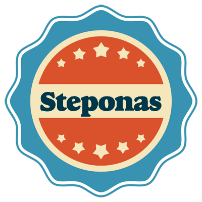 Steponas labels logo