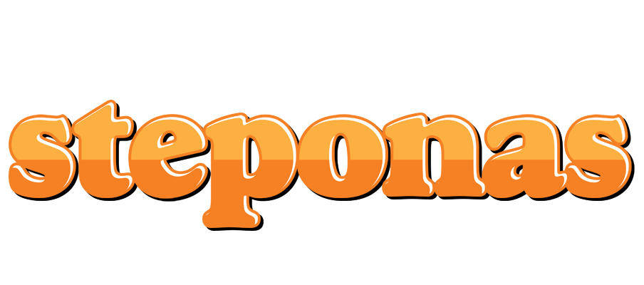 Steponas orange logo