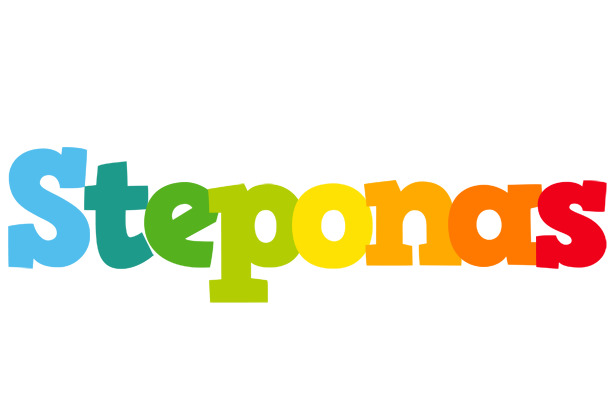 Steponas rainbows logo