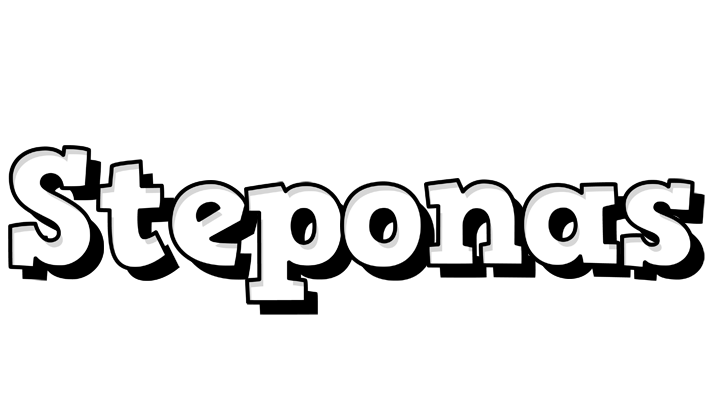 Steponas snowing logo