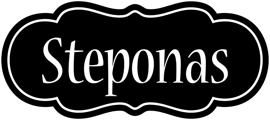 Steponas welcome logo