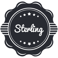 Sterling badge logo