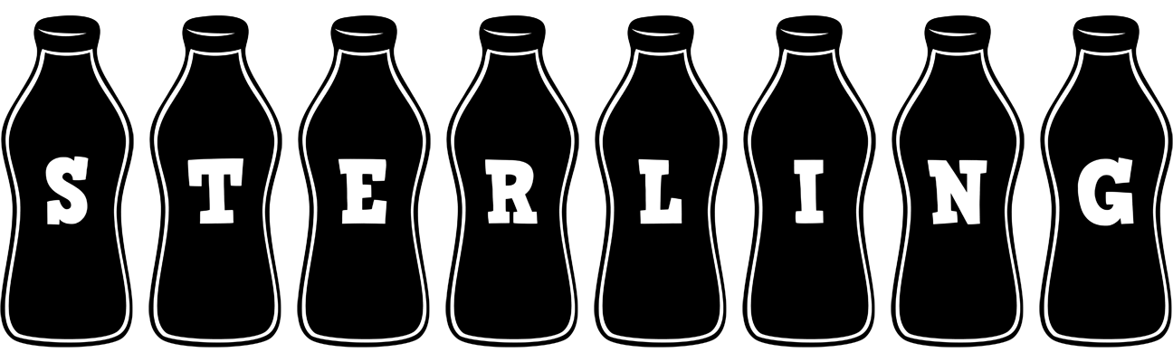 Sterling bottle logo