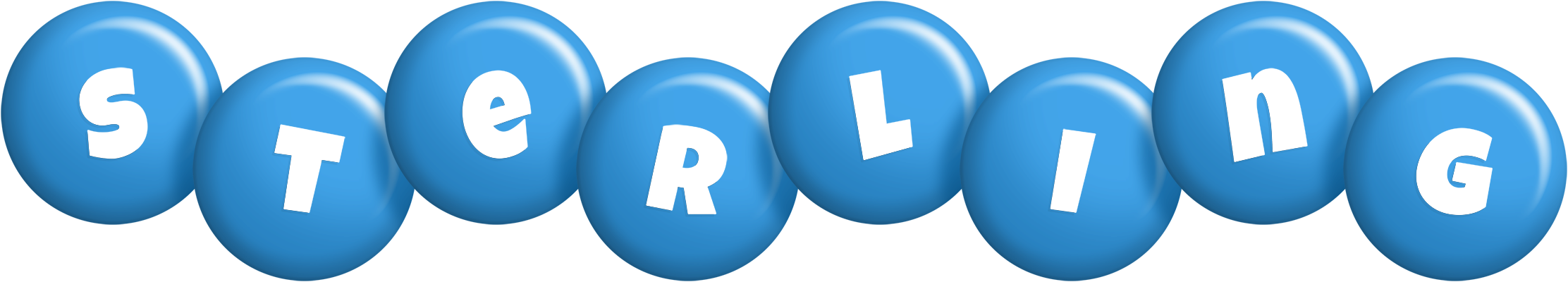 Sterling candy-blue logo