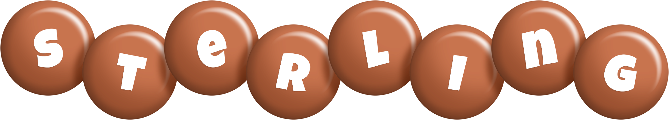 Sterling candy-brown logo