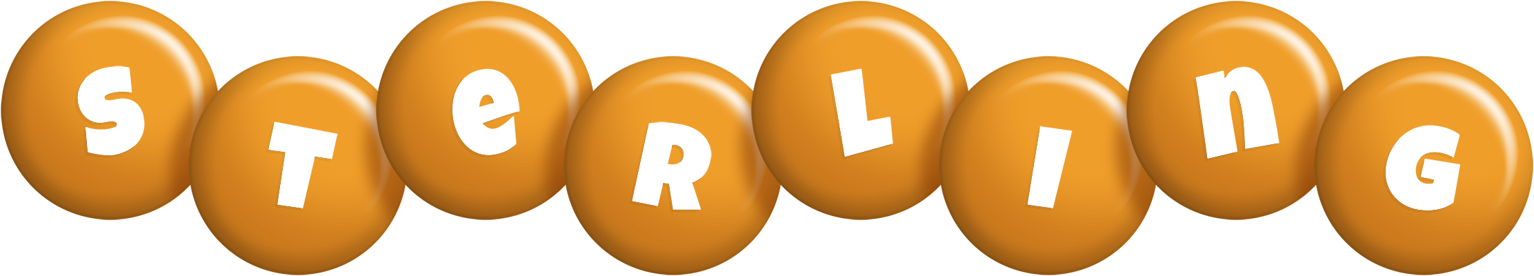 Sterling candy-orange logo