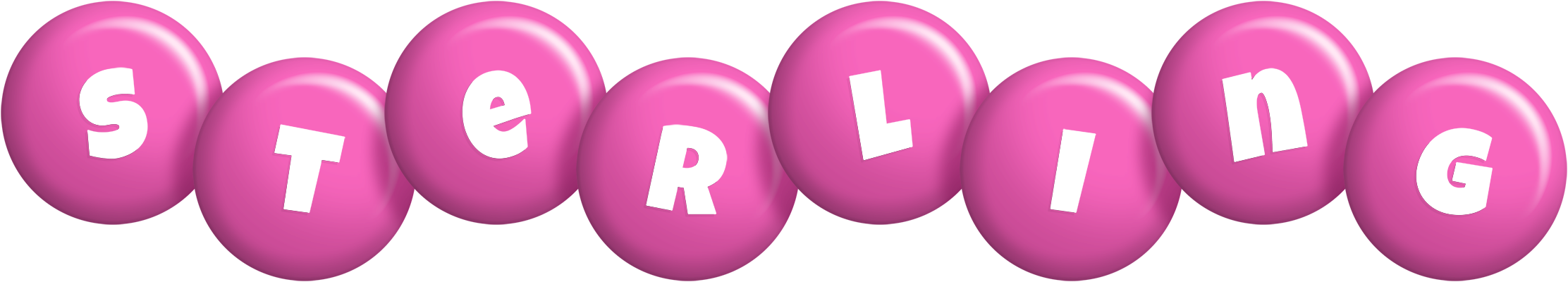 Sterling candy-pink logo