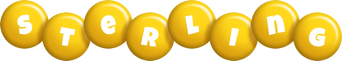 Sterling candy-yellow logo