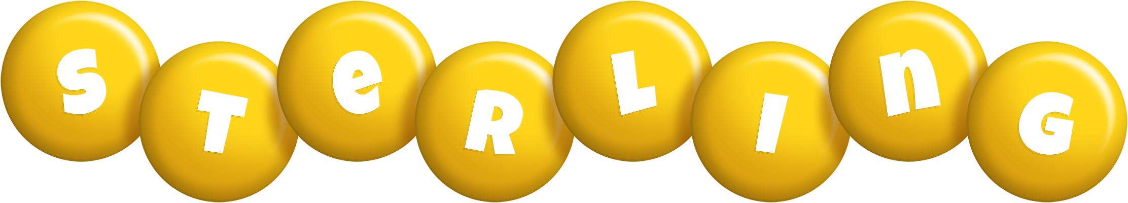 Sterling candy-yellow logo