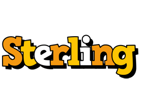 Sterling cartoon logo