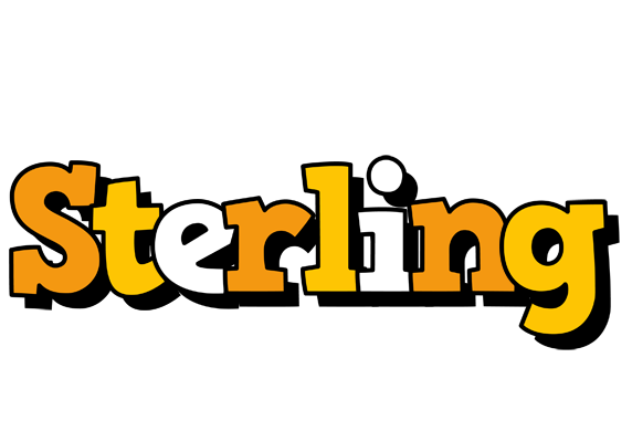 Sterling cartoon logo