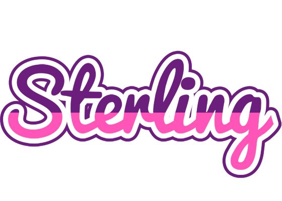 Sterling cheerful logo