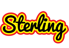 Sterling flaming logo