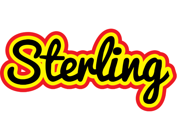 Sterling flaming logo