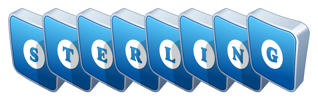 Sterling flippy logo