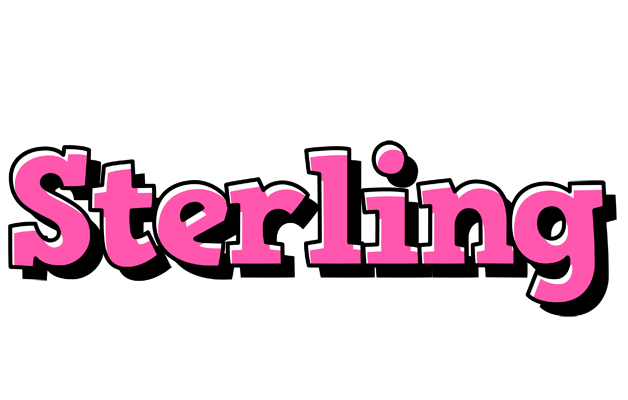 Sterling girlish logo
