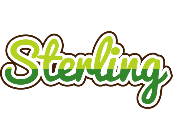 Sterling golfing logo