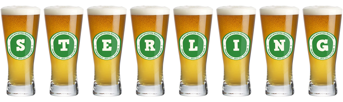 Sterling lager logo