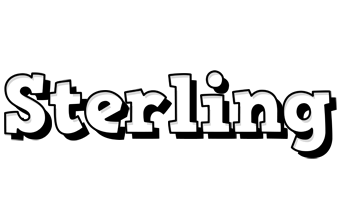 Sterling snowing logo