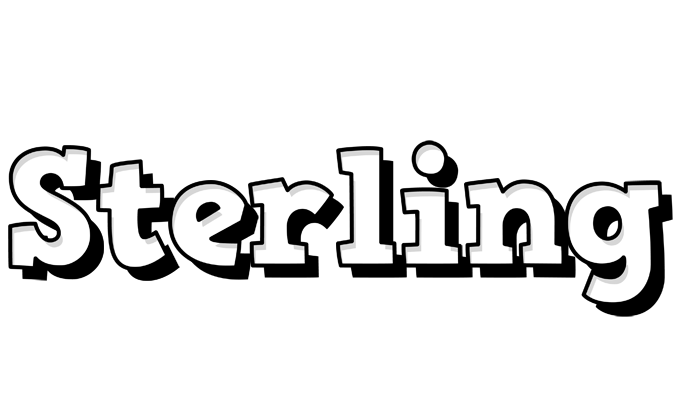 Sterling snowing logo