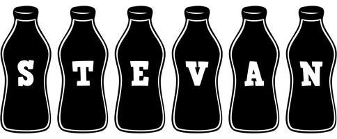 Stevan bottle logo