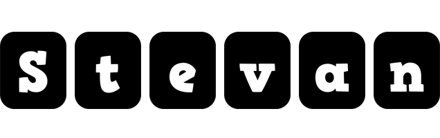 Stevan box logo