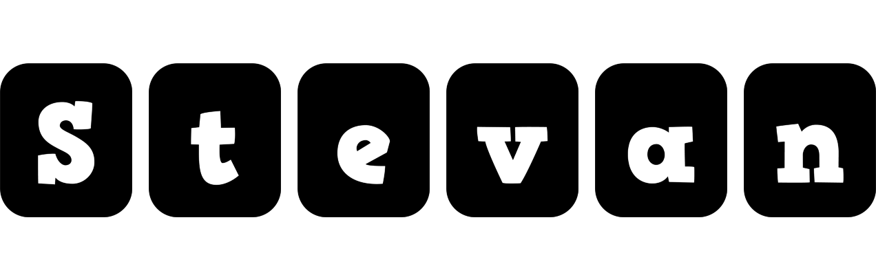 Stevan box logo