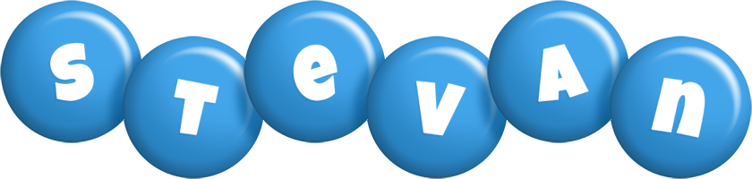 Stevan candy-blue logo