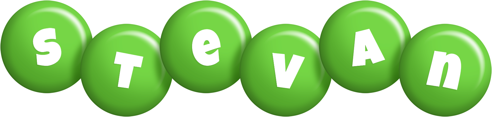 Stevan candy-green logo