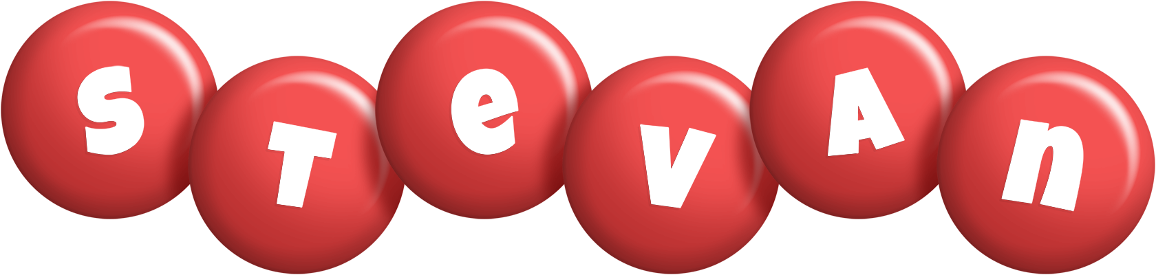 Stevan candy-red logo