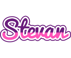 Stevan cheerful logo