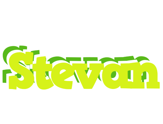 Stevan citrus logo