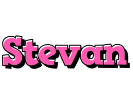 Stevan girlish logo