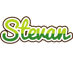 Stevan golfing logo