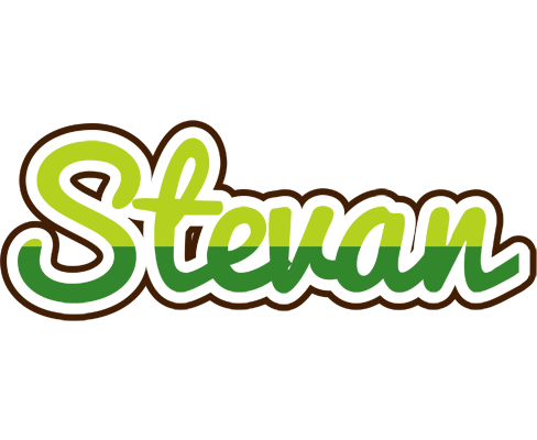 Stevan golfing logo