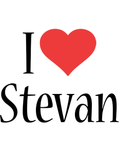 Stevan i-love logo