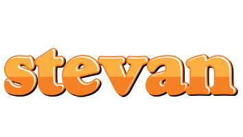 Stevan orange logo