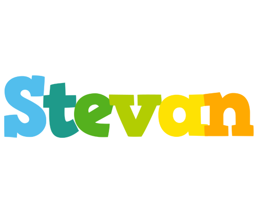 Stevan rainbows logo