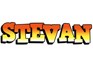 Stevan sunset logo